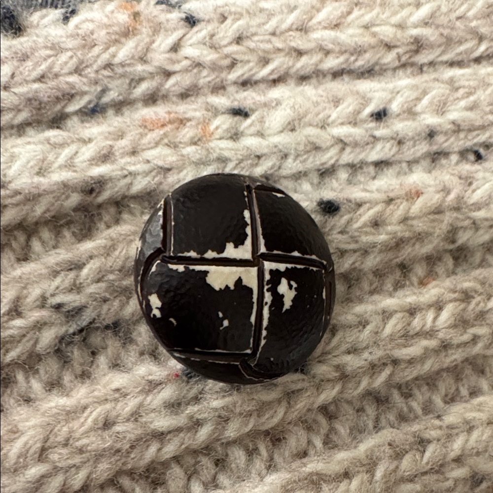 Chunky Wool Cardigan with Shawl Collar - Picture 5 of 5